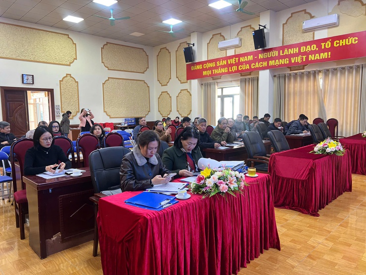 UBND xã Ngọc Hồi tổ chức Lễ ra quân Tổng điều tra kinh tế năm 2026 và Hội nghị góp ý Kế hoạch Tết trồng cây Xuân Bính Ngọ- Ảnh 2.