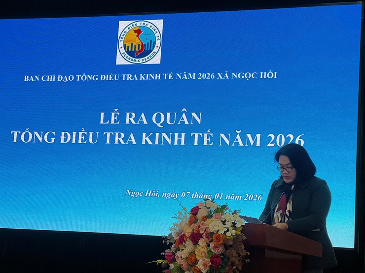 UBND xã Ngọc Hồi tổ chức Lễ ra quân Tổng điều tra kinh tế năm 2026 và Hội nghị góp ý Kế hoạch Tết trồng cây Xuân Bính Ngọ- Ảnh 3.