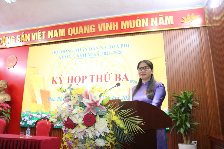 HĐND xã Hòa Phú triển khai 11 nhiệm vụ trọng tâm năm 2026- Ảnh 1.