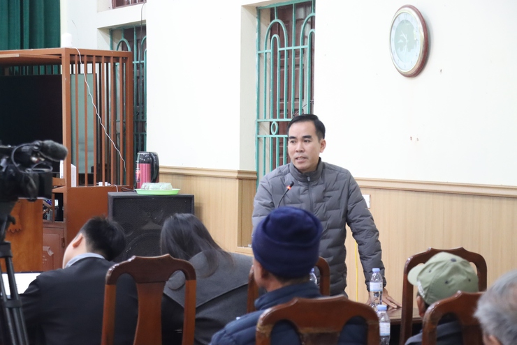 Hội nghị tuyên truyền, vận động nhân dân phối hợp kiểm kê, kiểm đếm phục vụ dự án Cụm công nghiệp làng nghề Nam Tiến- Ảnh 5.