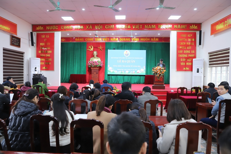 Xã Thượng Phúc: Lễ ra quân Tổng điều tra kinh tế năm 2026- Ảnh 1.