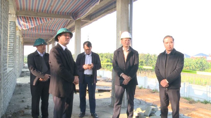 Đảng uỷ xã Phúc Lộc tổ chức hội nghị nghe báo cáo tiến độ thực hiện các dự án đầu tư công trên địa bàn xã- Ảnh 1.