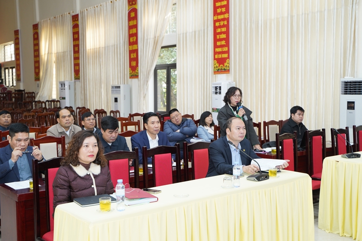 Hội nghị nghe báo cáo phương án quy hoạch, thiết kế trung tâm thiết kế, sáng tạo, giới thiệu quảng bá và bán sản phẩm làng nghề truyền thống xã Chuyên Mỹ- Ảnh 1.