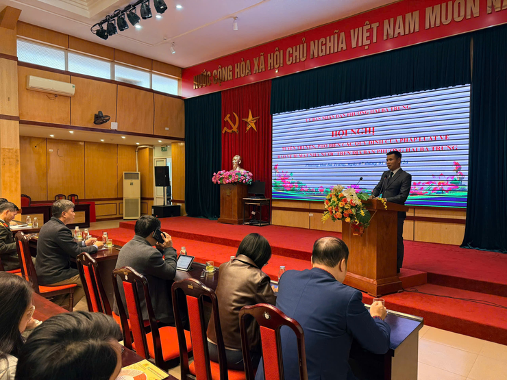 UBND phường Hai Bà Trưng tổ chức tập huấn công tác bảo vệ bí mật Nhà nước năm 2026.- Ảnh 3.