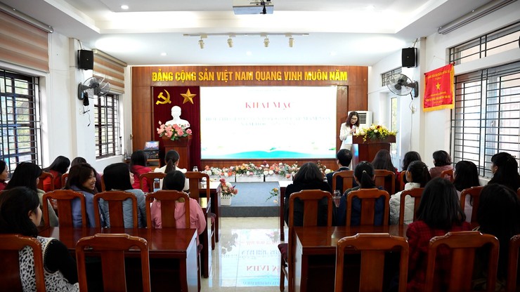 Khai mạc Hội thi giáo viên dạy giỏi bậc mầm non năm học 2025 - 2026- Ảnh 1.