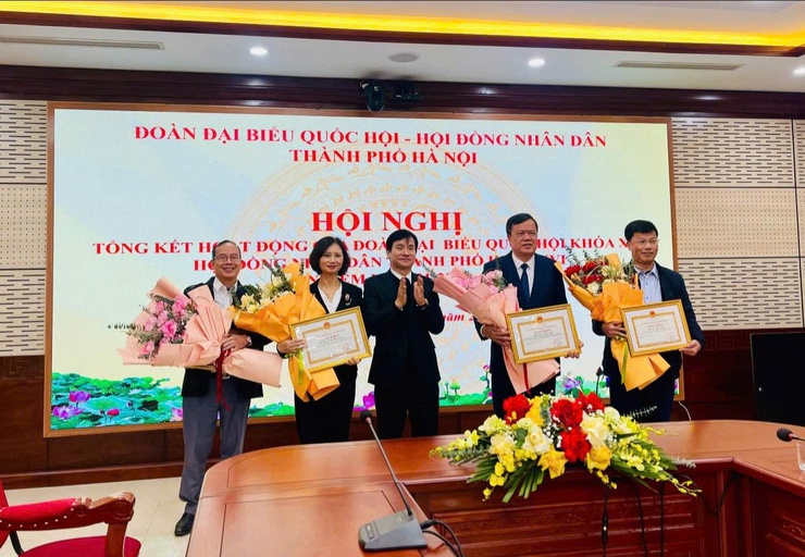 Đoàn ĐBQH – HĐND Thành phố tổng kết hoạt động Đoàn ĐBQH khóa XV và HĐND TP khóa XVI, nhiệm kỳ 2021–2026- Ảnh 3.