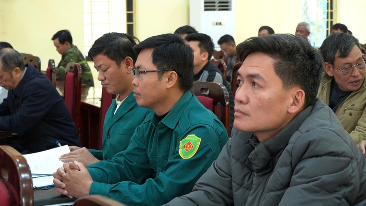 XÃ DÂN HÒA TỔ CHỨC HỘI NGHỊ XÉT DUYỆT DANH SÁCH NAM CÔNG DÂN ĐỦ ĐIỀU KIỆN GỌI NHẬP NGŨ, THAM GIA NGHĨA VỤ CÔNG AN NHÂN DÂN NĂM 2026- Ảnh 5.