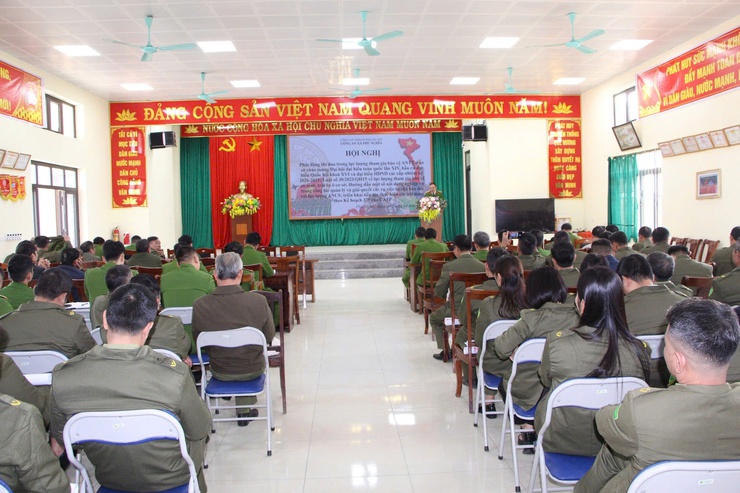 Công an xã Phú Nghĩa phát động thi đua bảo vệ an ninh, trật tự ở cơ sở - Ảnh 1.