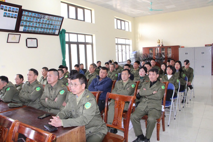 Công an xã Phú Nghĩa tập huấn Luật Lực lượng tham gia bảo vệ an ninh, trật tự ở cơ sở và hướng dẫn nghiệp vụ cho lực lượng an ninh cơ sở- Ảnh 3.