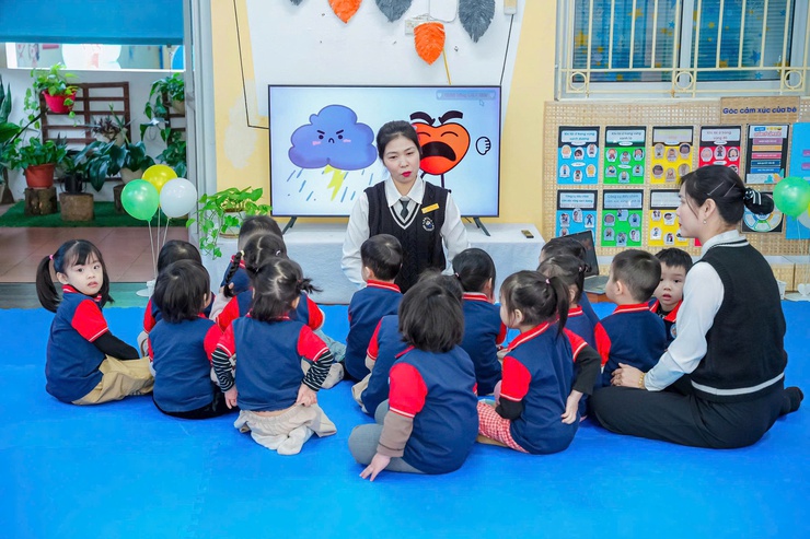 Xã Nam Phù tổ chức kiến tập chuyên đề “Xây dựng môi trường lấy trẻ làm trung tâm” tại Trường Mầm non B Vạn Phúc- Ảnh 22.