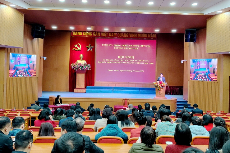 Phường Thanh Xuân: Thống nhất giới thiệu người ứng cử đại biểu HĐND nhiệm kỳ 2026 - 2031- Ảnh 1.