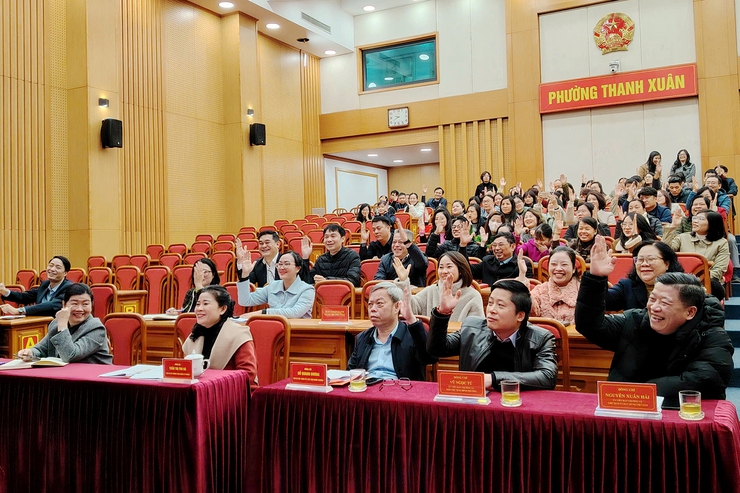 Phường Thanh Xuân: Thống nhất giới thiệu người ứng cử đại biểu HĐND nhiệm kỳ 2026 - 2031- Ảnh 2.