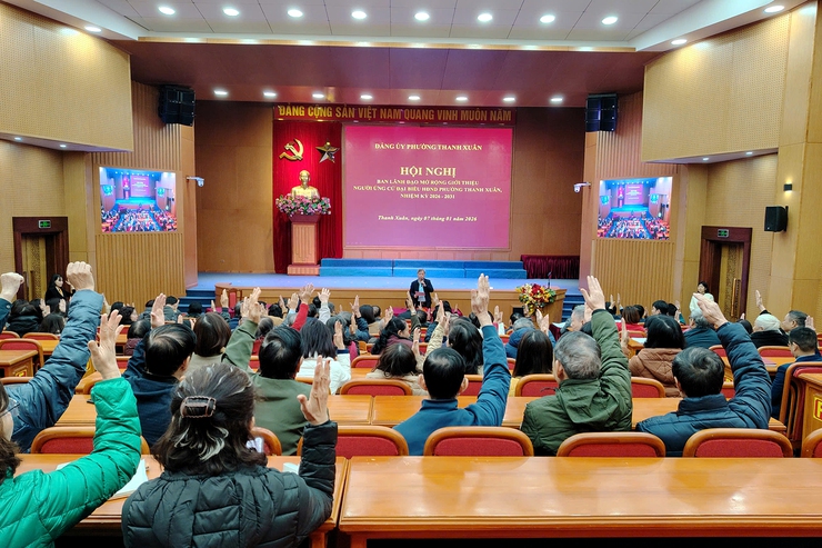 Phường Thanh Xuân: Thống nhất giới thiệu người ứng cử đại biểu HĐND nhiệm kỳ 2026 - 2031- Ảnh 3.