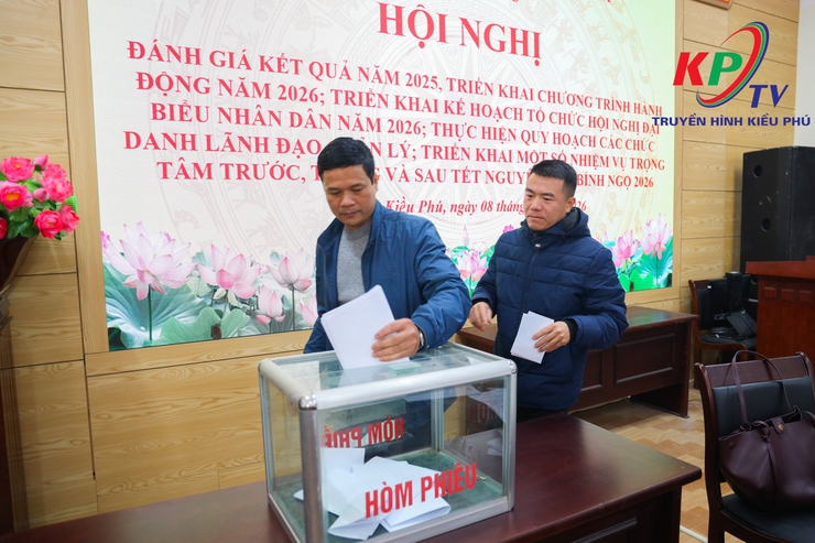 UB MTTQ xã Kiều Phú đã tổ chức Hội nghị tổng kết hoạt động năm 2025, triển khai chương trình phối hơp hành động năm 2026.- Ảnh 8.