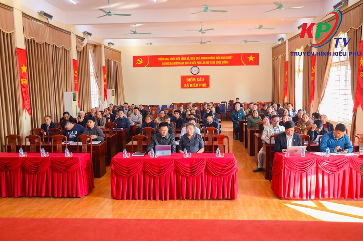 UBND xã Kiều Phú tổ chức hội nghị lấy ý kiến cộng đồng dân cư về Quy hoạch chi tiết tỷ lệ 1/500 Dự án xây dựng cơ sở 2 Học viện Y- Dược học cổ truyền Việt Nam- Ảnh 1.