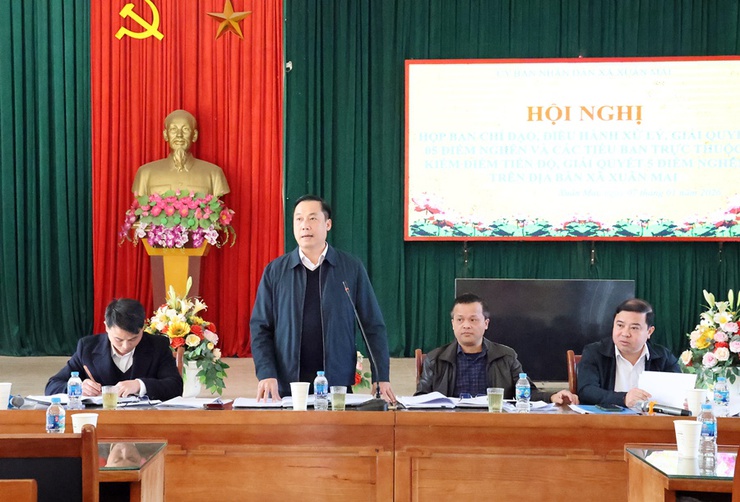 Xuân Mai quyết tâm xử lý, giải quyết 05 "điểm nghẽn" trên địa bàn xã- Ảnh 10.