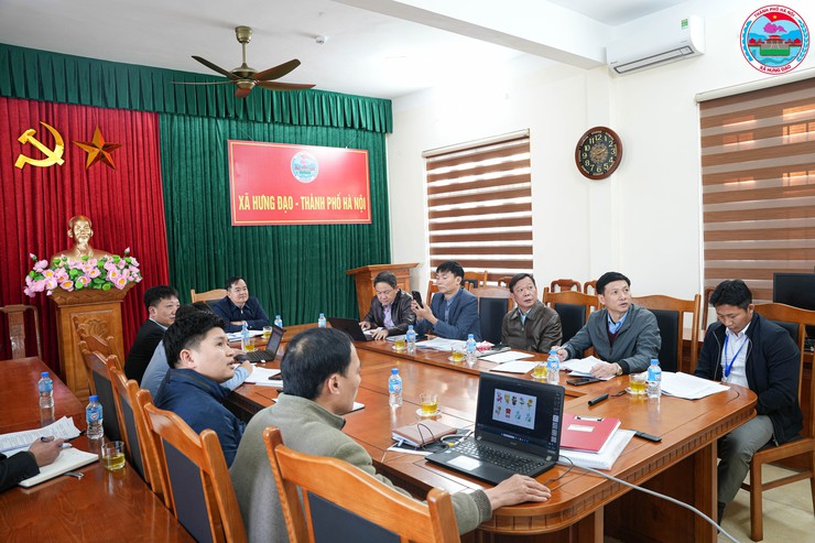 UBND xã Hưng Đạo tổ chức hội nghị nghe báo cáo công tác chuẩn bị Tết Nguyên đán Bính Ngọ năm 2026- Ảnh 1.