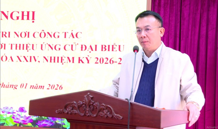 Lấy ý kiến cử tri nơi công tác đối với người ứng cử đại biểu HĐND xã khóa XXIV, nhiệm kỳ 2026 – 2031- Ảnh 1.