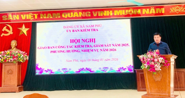 Ủy ban Kiểm tra Đảng ủy xã Nam Phù: Nâng cao chất lượng kiểm tra, giám sát- Ảnh 7.