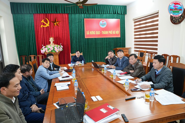 UBND xã Hưng Đạo tổ chức hội nghị nghe báo cáo công tác chuẩn bị Tết Nguyên đán Bính Ngọ năm 2026- Ảnh 2.