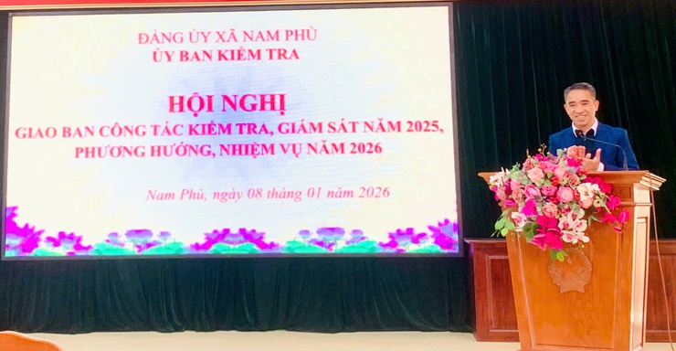 Ủy ban Kiểm tra Đảng ủy xã Nam Phù: Nâng cao chất lượng kiểm tra, giám sát- Ảnh 8.