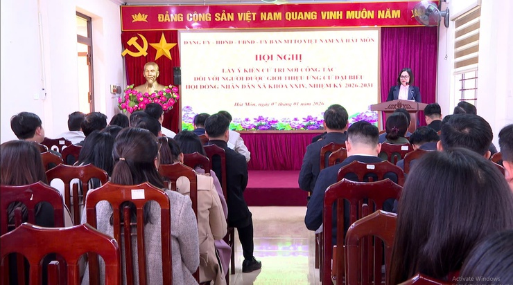 Lấy ý kiến cử tri nơi công tác đối với người ứng cử đại biểu HĐND xã khóa XXIV, nhiệm kỳ 2026 – 2031- Ảnh 2.