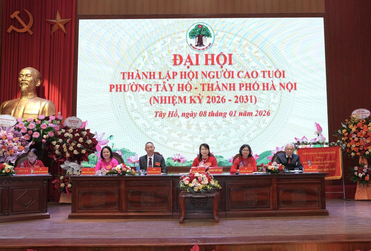 Đại hội điểm thành lập Hội Người cao tuổi phường Tây Hồ: Khởi đầu cho nhiệm kỳ 2026-2031 với nhiều kỳ vọng mới!- Ảnh 3.
