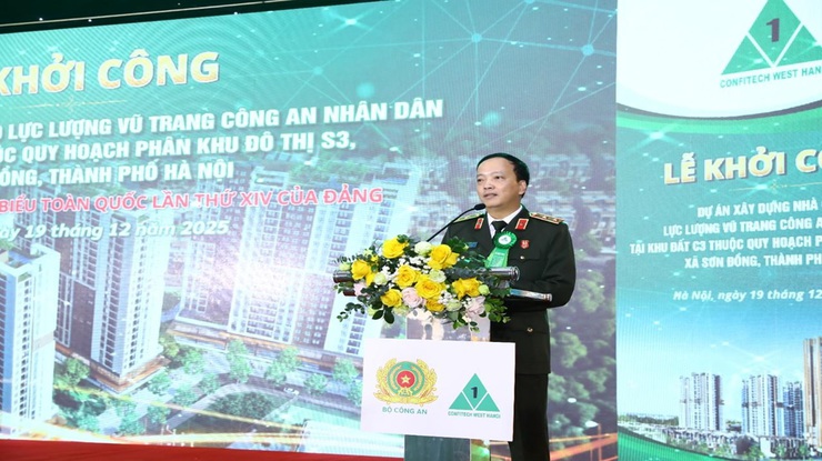 Khởi công dự án nhà ở xã hội cho lực lượng vũ trang CAND- Ảnh 5.