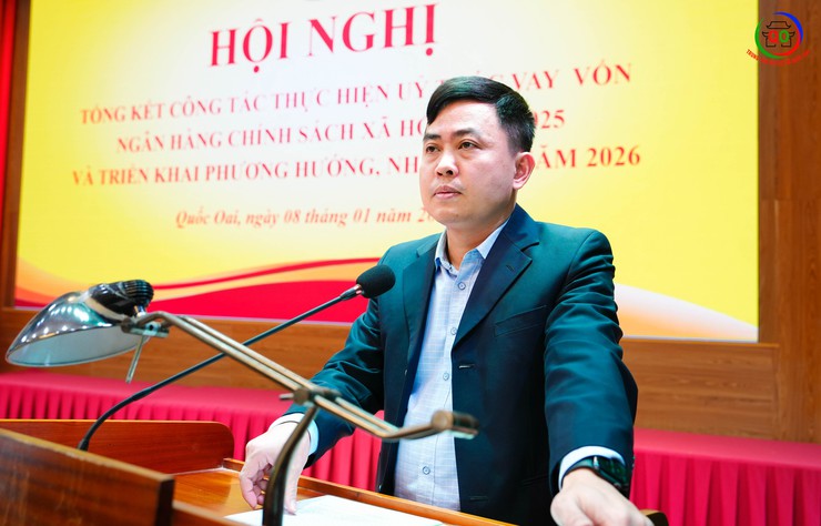 XÃ QUỐC OAI: TỔNG KẾT CÔNG TÁC ỦY THÁC VAY VỐN NGÂN HÀNG CHÍNH SÁCH XÃ HỘI NĂM 2025, TRIỂN KHAI NHIỆM VỤ NĂM 2026- Ảnh 5.