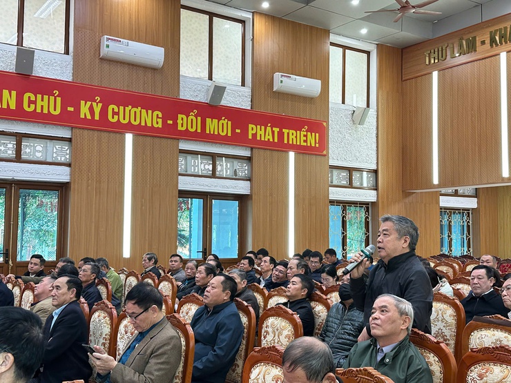 HỘI ĐỒNG BỒI THƯỜNG, HỖ TRỢ GPMB VÀ TÁI ĐỊNH CƯ XÃ THƯ LÂM TRIỂN KHAI THÔNG TIN, QUY MÔ, KẾ HOẠCH GPMB CÁC DỰ ÁN TRỌNG ĐIỂM- Ảnh 10.