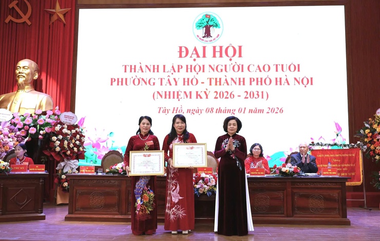 Đại hội điểm thành lập Hội Người cao tuổi phường Tây Hồ: Khởi đầu cho nhiệm kỳ 2026-2031 với nhiều kỳ vọng mới!- Ảnh 12.