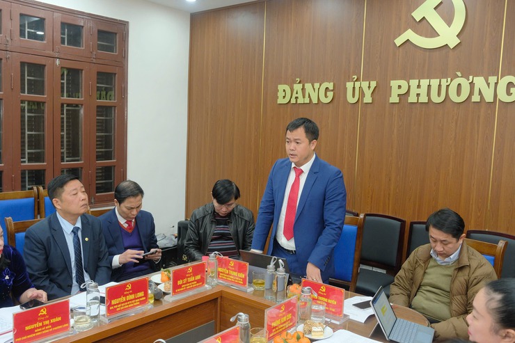 HỘI NGHỊ LẦN THỨ TƯ BAN CHẤP HÀNH ĐẢNG BỘ PHƯỜNG LÁNG KHÓA I, NHIỆM KỲ 2025–2030- Ảnh 4.