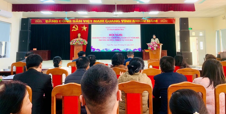 Ủy ban Kiểm tra Đảng ủy xã Nam Phù: Nâng cao chất lượng kiểm tra, giám sát- Ảnh 3.