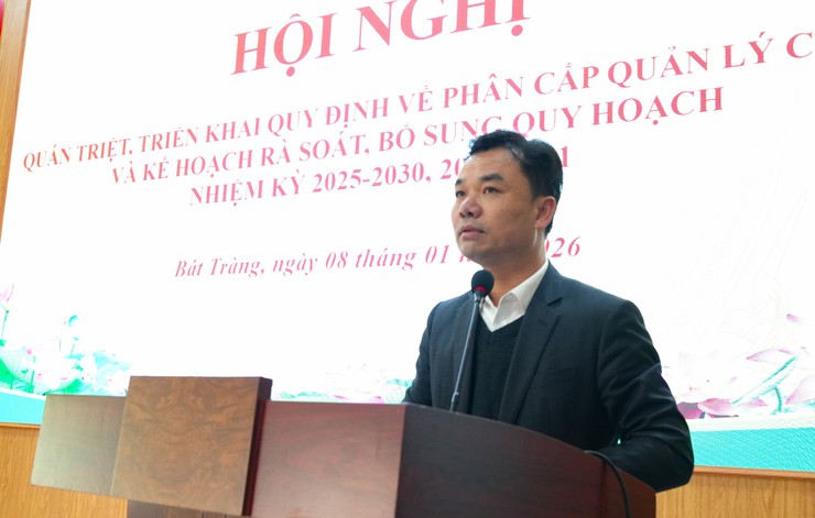 Đảng uỷ xã Bát Tràng quán triệt quy định phân cấp quản lý cán bộ, triển khai kế hoạch rà soát, bổ sung quy hoạch nhiệm kỳ 2025–2031- Ảnh 5.