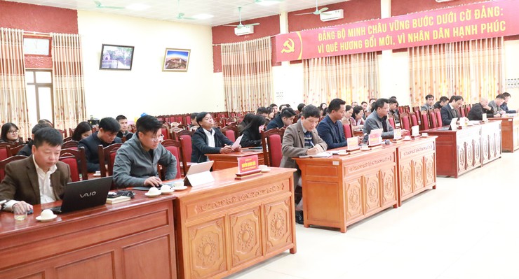 Minh Châu: Lấy ý kiến cử tri về người ứng cử đại biểu HĐND thành phố- Ảnh 2.