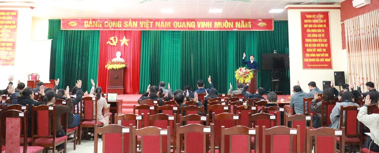 Minh Châu: Lấy ý kiến cử tri về người ứng cử đại biểu HĐND thành phố- Ảnh 4.