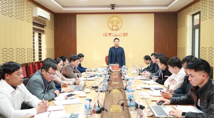 Ban chấp hành Đảng bộ xã Minh Châu khóa I tổ chức hội nghị lần thứ Sáu: họp bàn về công tác Giải phóng mặt bằng bàn giao mỏ cát Tây Đằng – Minh Châu, hoàn thiện các văn bản trọng tâm đầu năm 2026- Ảnh 6.