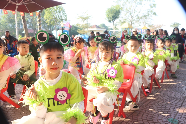 Sôi nổi Liên hoan “Bé khỏe – Bé ngoan” tại Trường Mầm non Minh Tân- Ảnh 7.