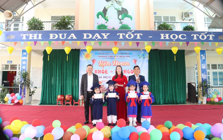 Sôi nổi Liên hoan “Bé khỏe – Bé ngoan” tại Trường Mầm non Minh Tân- Ảnh 12.