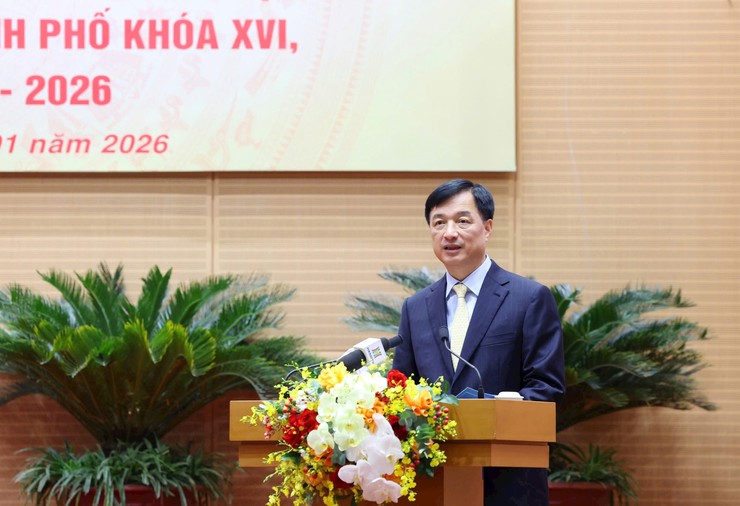 Hội nghị tổng kết hoạt động của Đoàn đại biểu Quốc hội khóa XV Thành phố và Hội đồng nhân dân Thành phố Hà Nội khóa XVI nhiệm kỳ 2021-2026.- Ảnh 4.