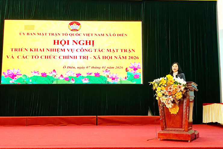 Hội nghị triển khai nhiệm vụ công tác Mặt trận và các tổ chức chính trị - xã hội năm 2026- Ảnh 1.