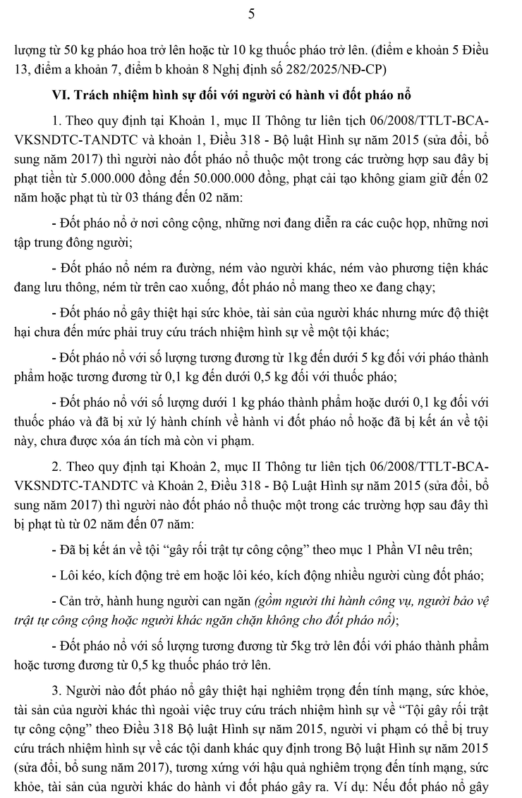 Tìm hiểu một số quy định của pháp luật về quản lý, sử dụng pháo- Ảnh 5.