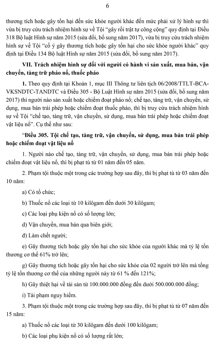 Tìm hiểu một số quy định của pháp luật về quản lý, sử dụng pháo- Ảnh 6.