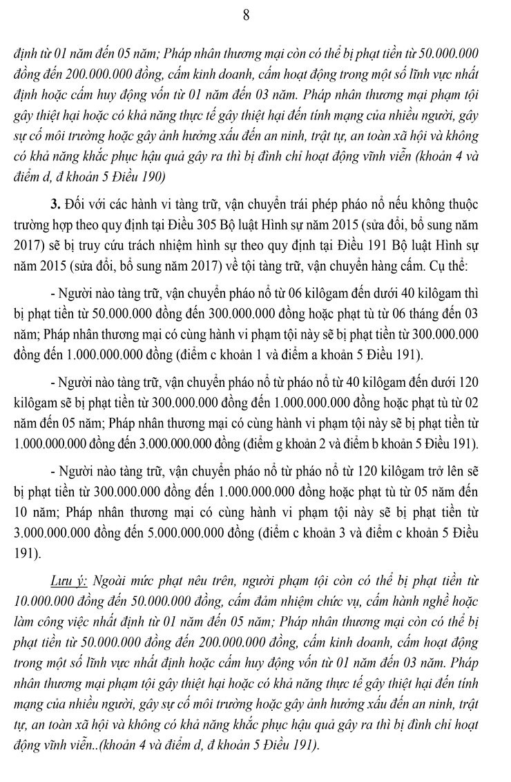 Tìm hiểu một số quy định của pháp luật về quản lý, sử dụng pháo- Ảnh 8.
