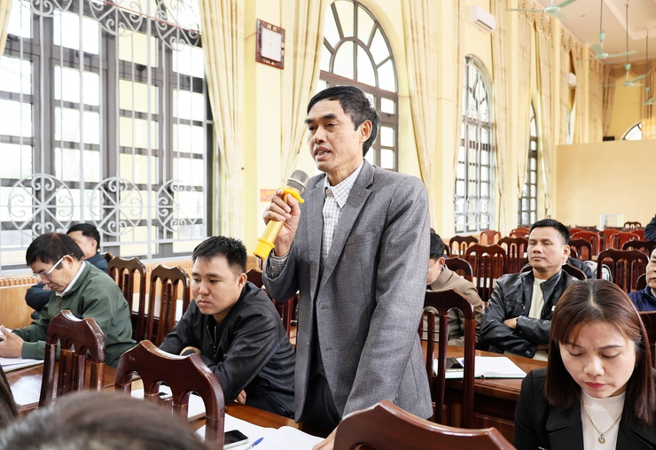 UBND xã Quảng Bị: Hội nghị giao ban đánh giá kết quả nhiệm vụ tháng 12/2025; triển khai kế hoạch sản xuất vụ Xuân năm 2026- Ảnh 3.