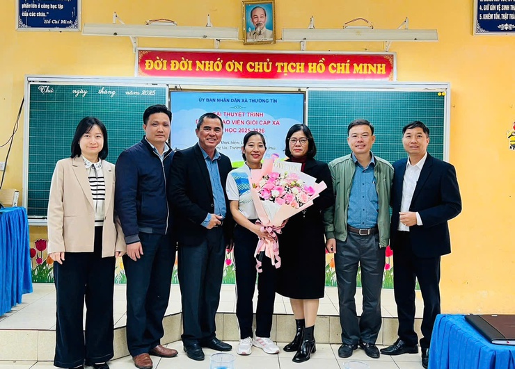 UBND Xã Thường Tín tổ chức Hội thi Giáo viên dạy giỏi cấp Tiểu học năm học 2025-2026- Ảnh 1.