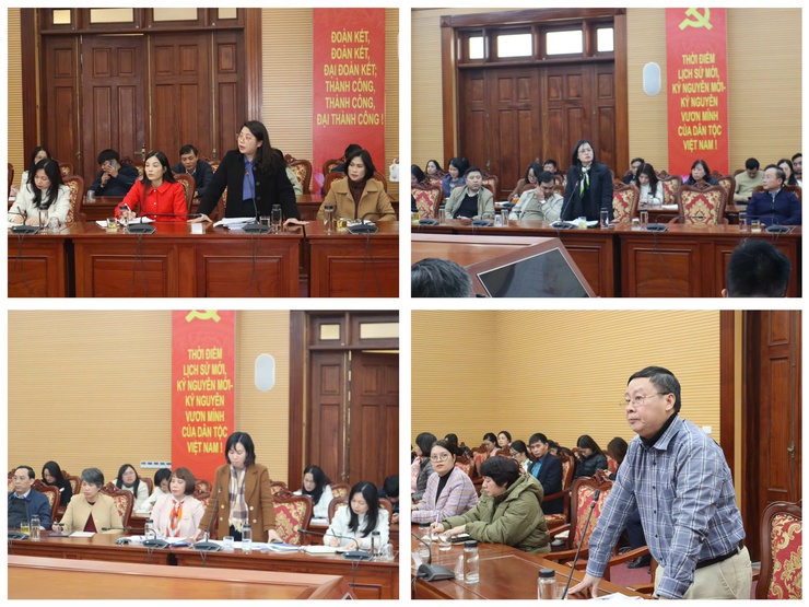 Phường Từ Liêm tổ chức hội nghị liên tịch lấy ý kiến cử tri nơi công tác đối với người dự kiến giới thiệu ứng cử Đại biểu Quốc hội và Đại biểu HĐND các cấp nhiệm kỳ 2026 - 2031- Ảnh 4.