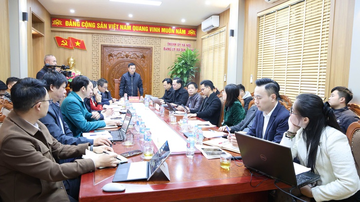 Xã Tam Hưng làm việc với tập đoàn Vingroup và các đơn vị chuyên môn- Ảnh 8.