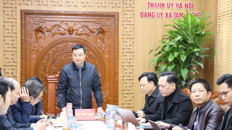 Xã Tam Hưng làm việc với tập đoàn Vingroup và các đơn vị chuyên môn- Ảnh 7.