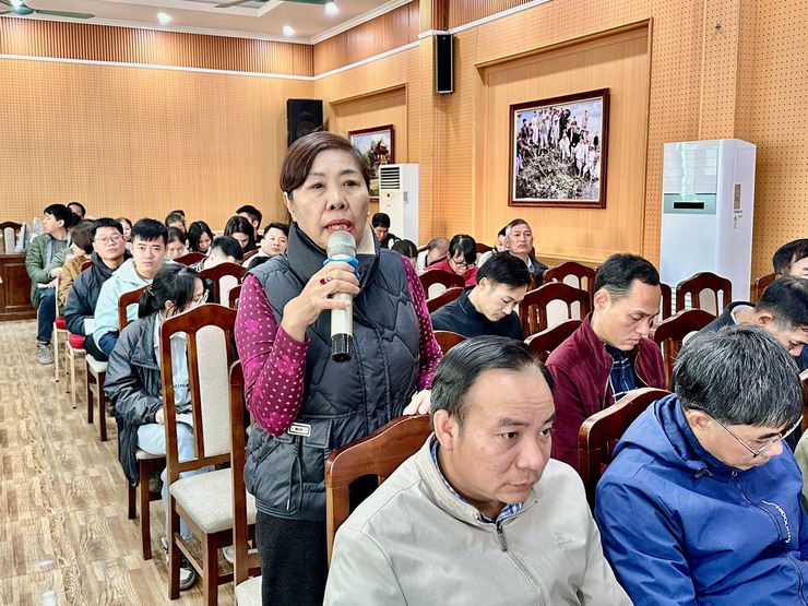 Hội nghị tham vấn cộng đồng, đánh giá tác động môi trường của Dự án "Xây dựng Khu đô thị thể thao Olympic" trên địa bàn xã Đại Thanh- Ảnh 5.